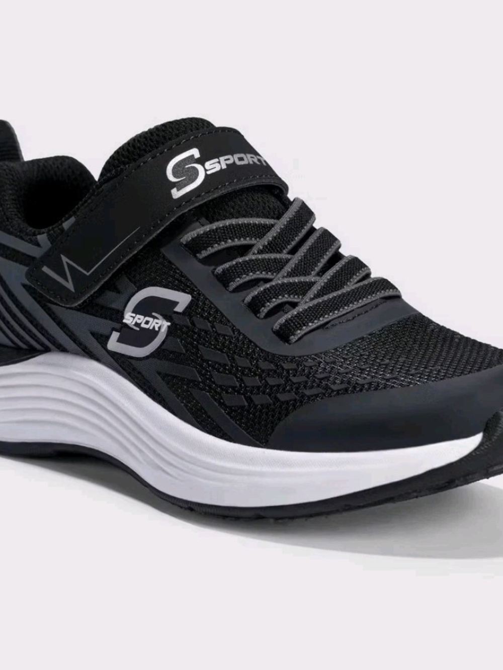 S Sport by Skechers Kids Boys Sneakers Stretch-Laced Memory Foam Size 13